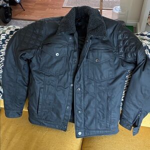 Enginehawk Men’s Size Small Motorcycle Jacket with fleece lining.